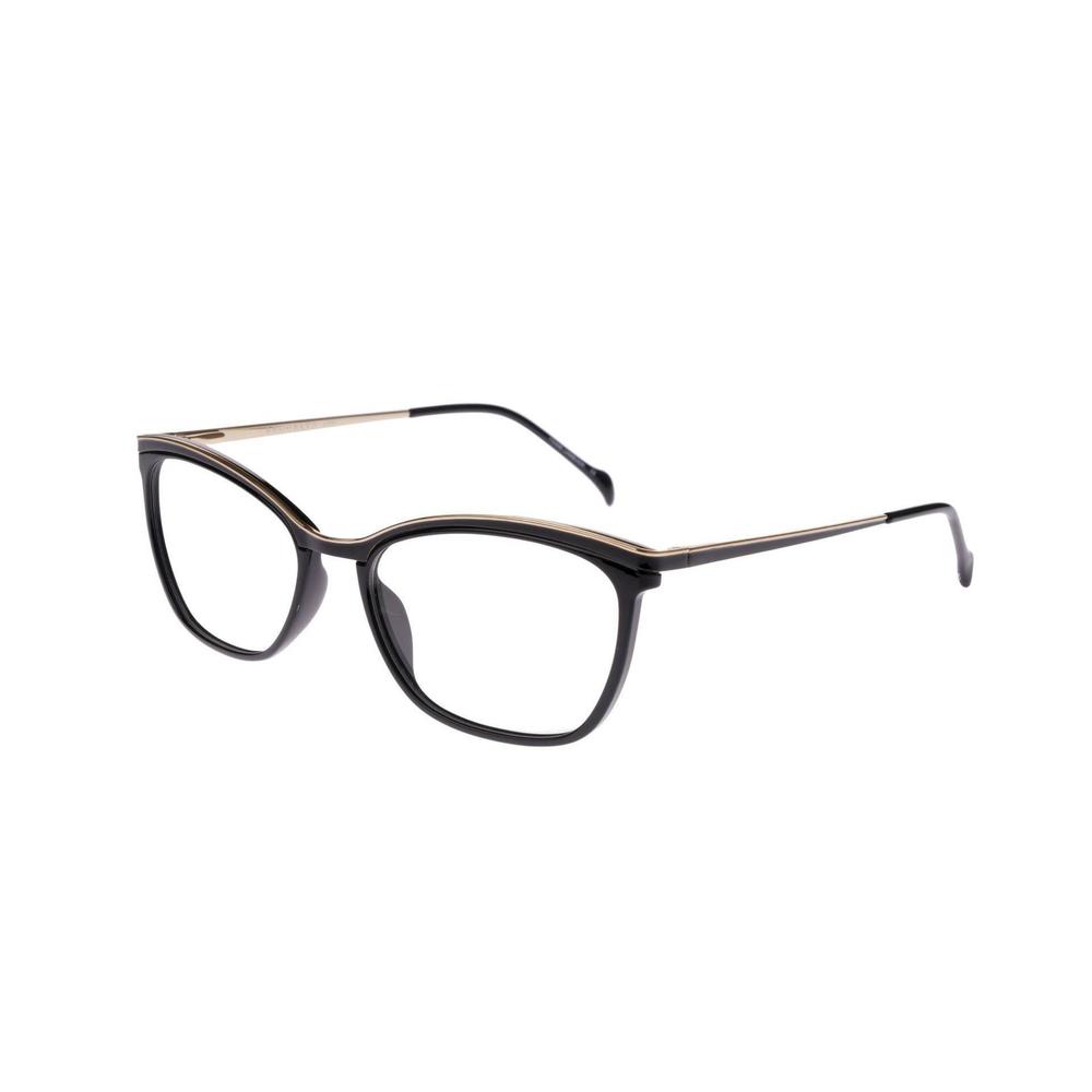 New BROOKLYN Black & Gold ZARA Eyeglasses 53/17/138